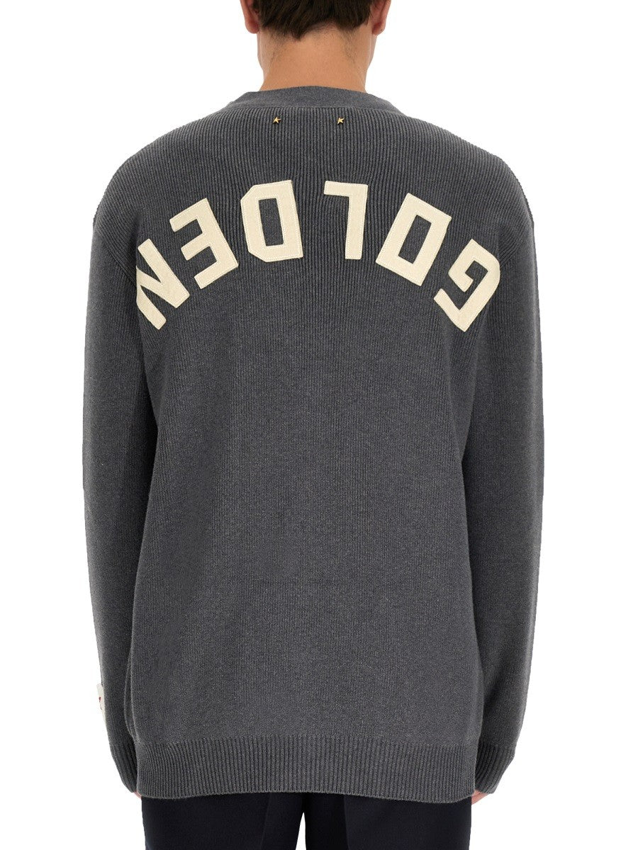 Golden Goose LOGO LAPEL CARDIGAN