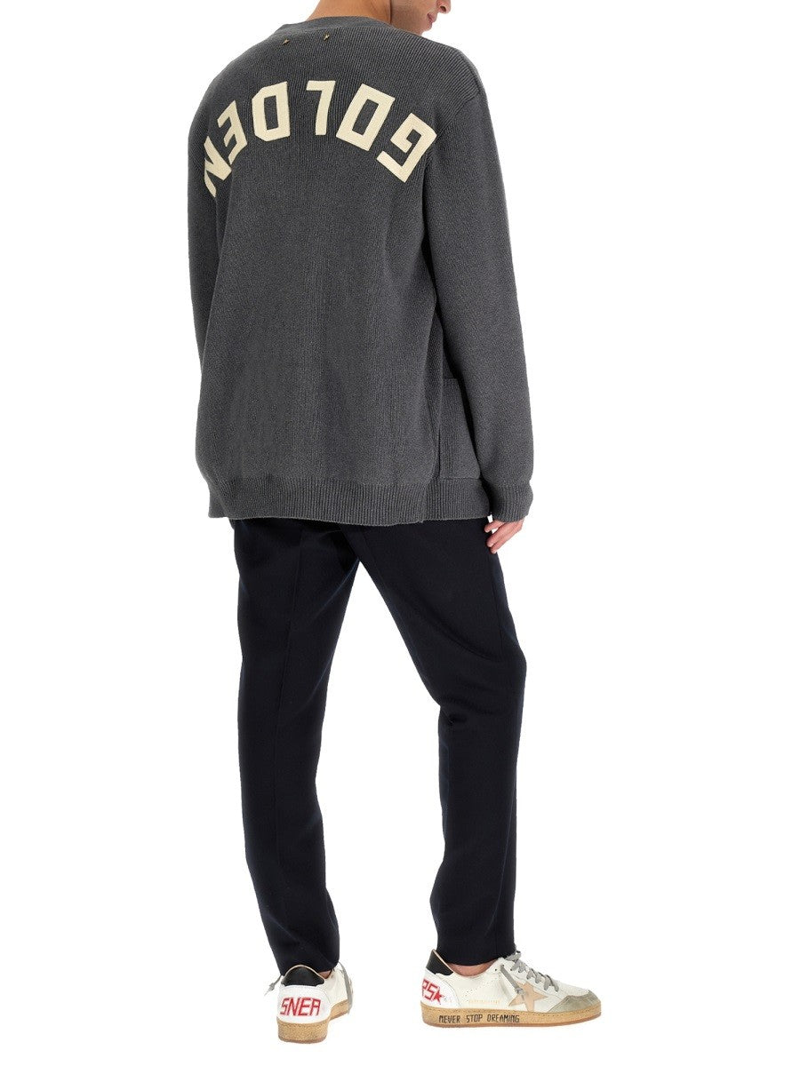 Golden Goose LOGO LAPEL CARDIGAN
