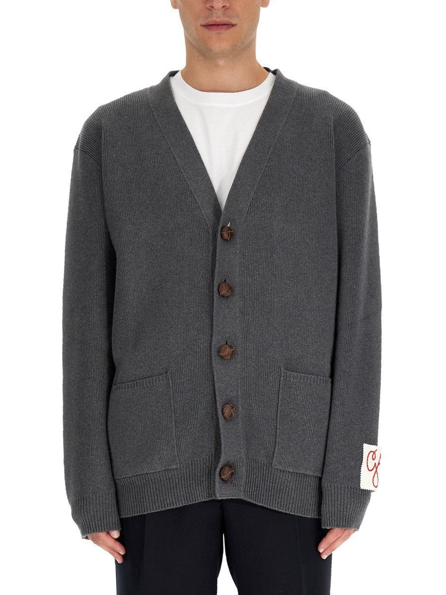Golden Goose LOGO LAPEL CARDIGAN