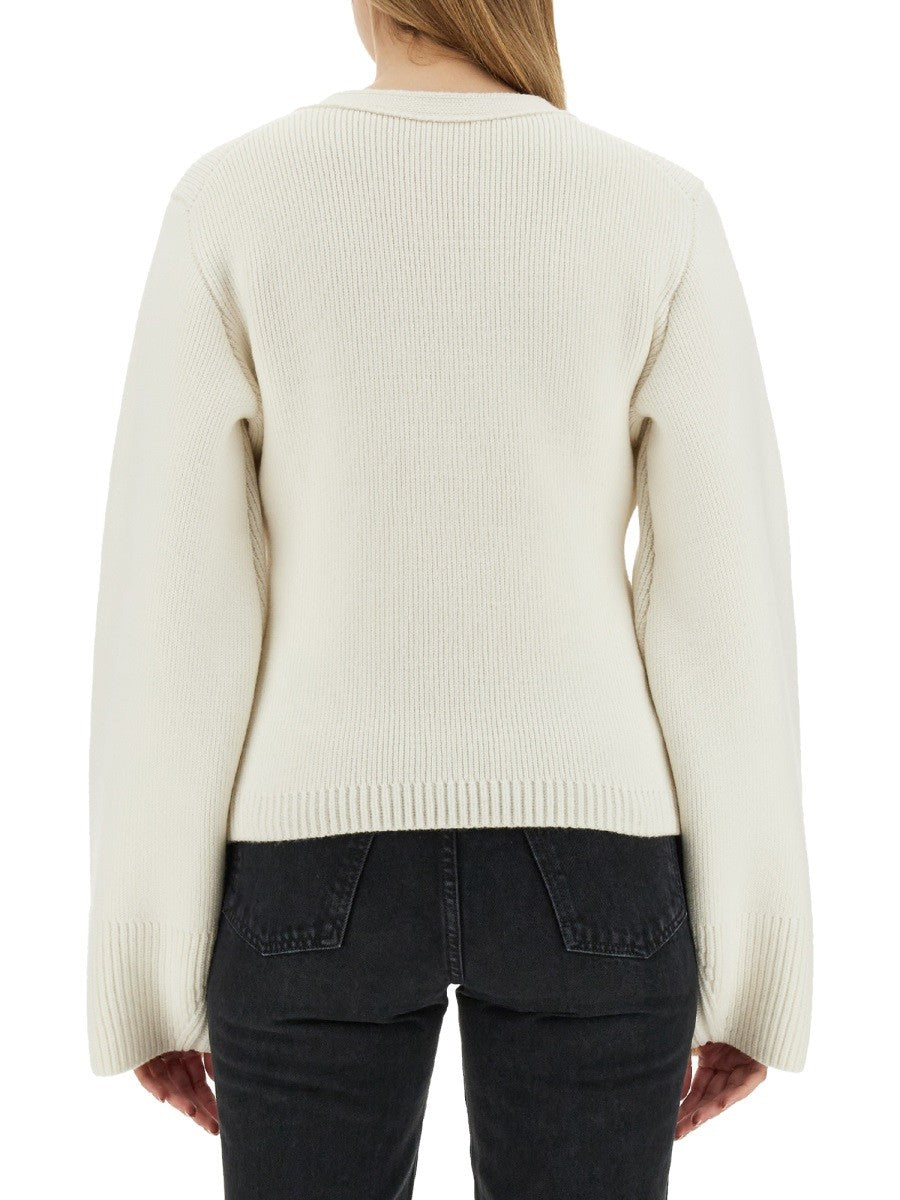 KHAITE "SCARLET" CARDIGAN