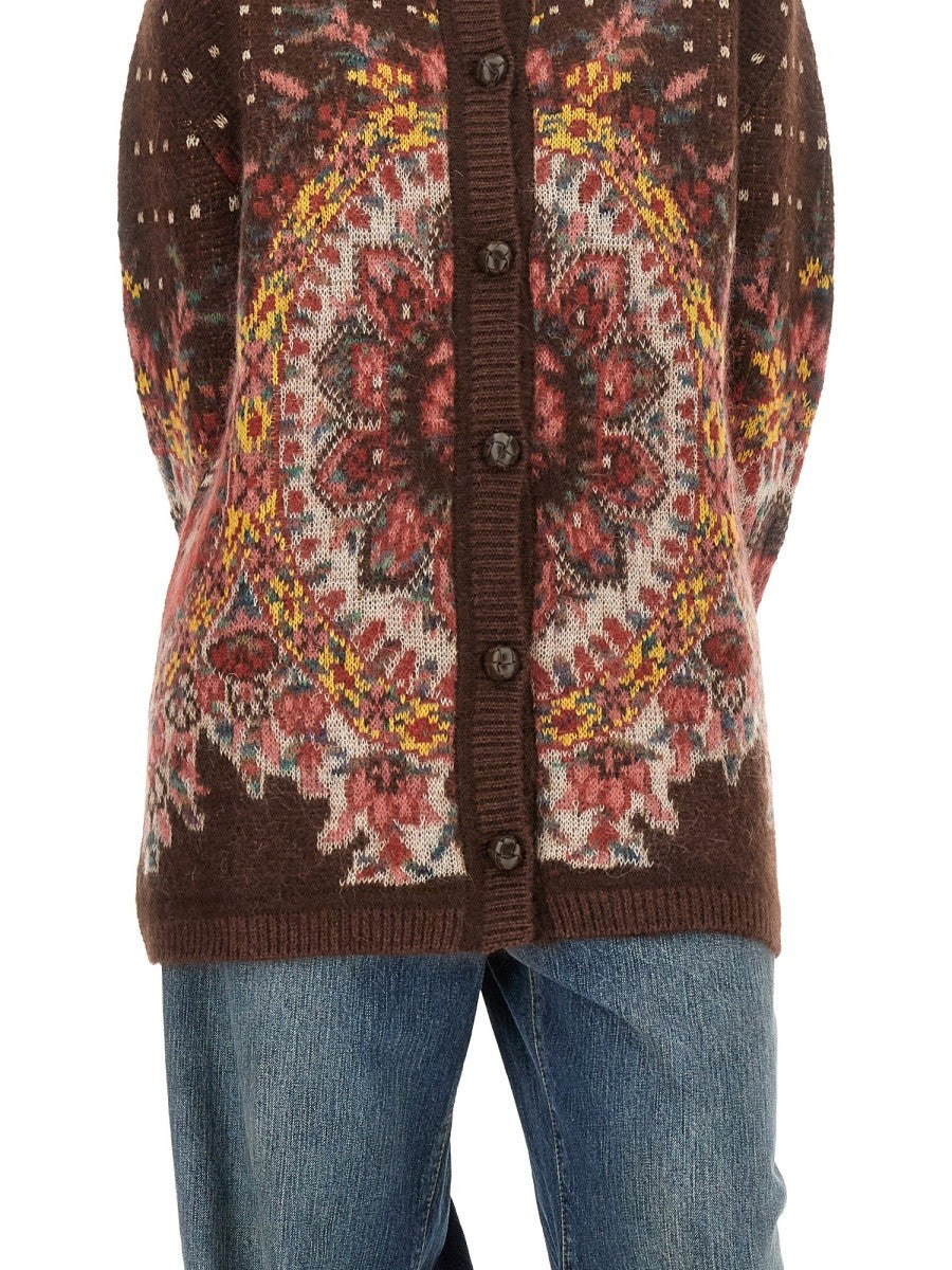 Etro CARDIGAN WITH LOGO