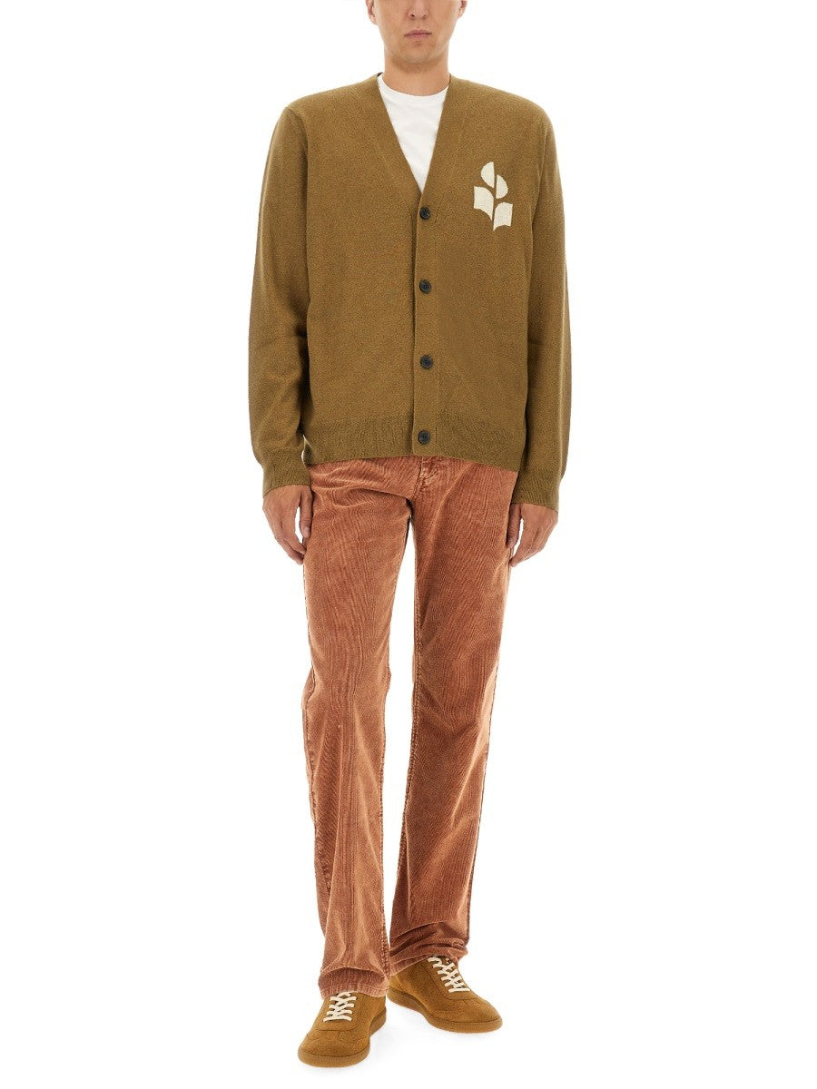 MARANT CARDIGAN WITH LOGO