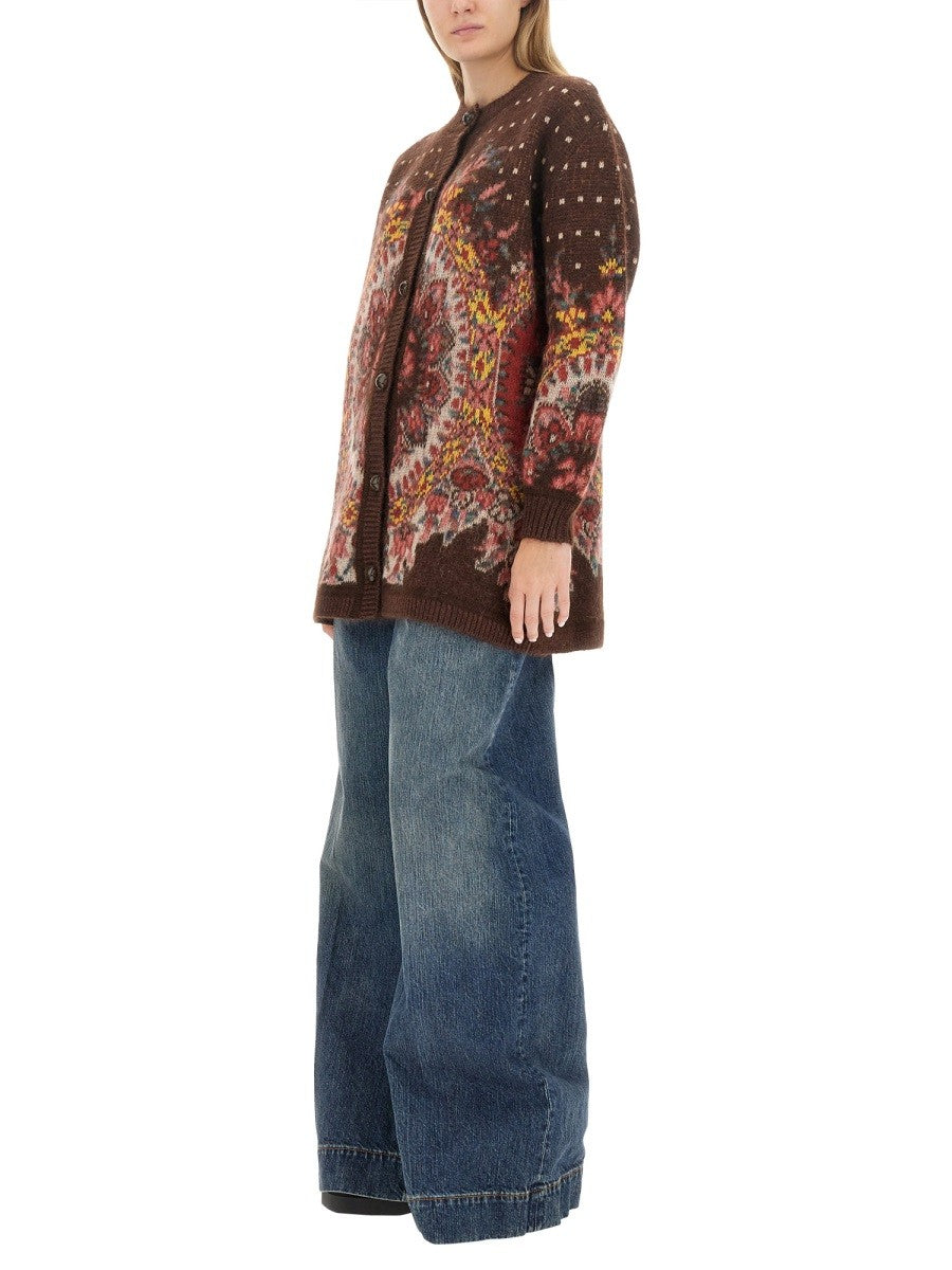 Etro CARDIGAN WITH LOGO