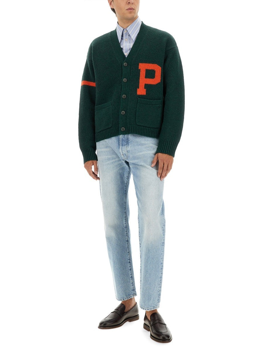 Polo Ralph Lauren CARDIGAN WITH MAXI LETTER