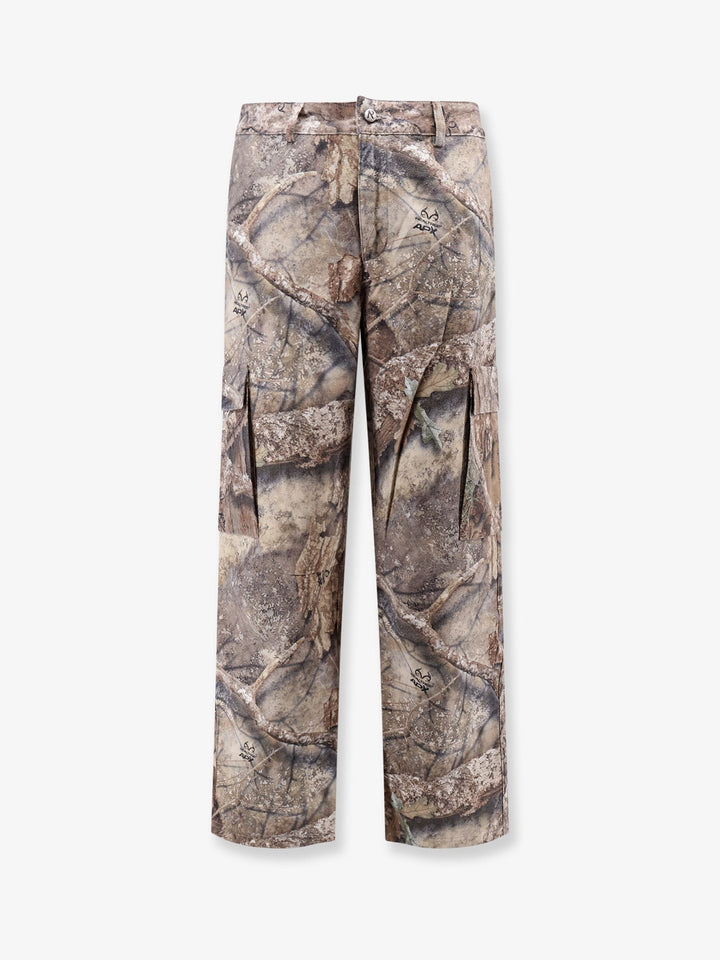 Represent Cargo trousers with Real Tree Camouflage print