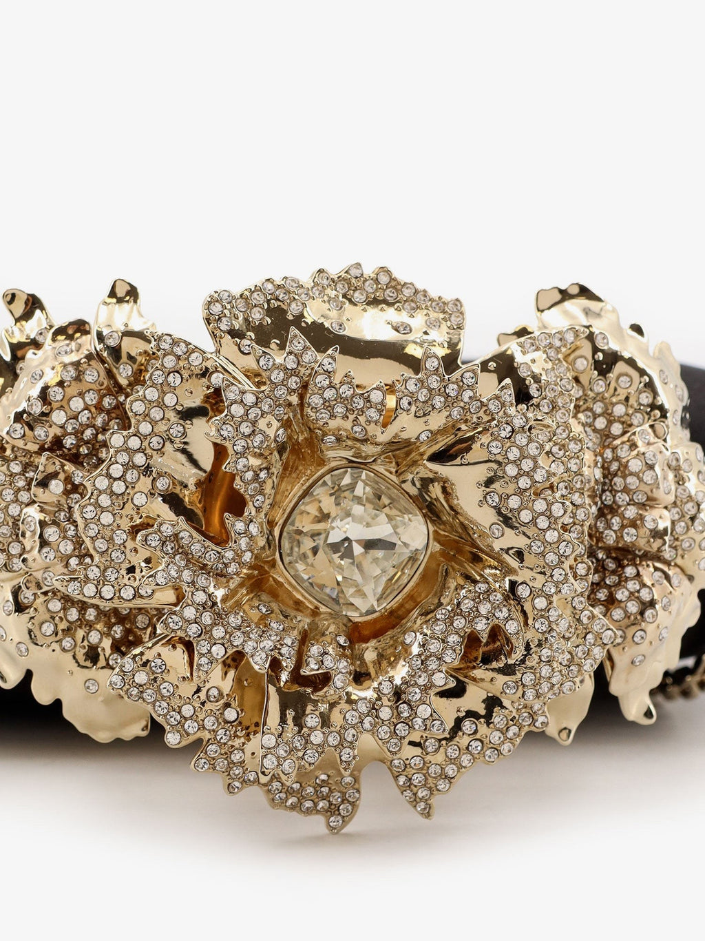 Alexander Mcqueen Carnation Clutch satin clutch