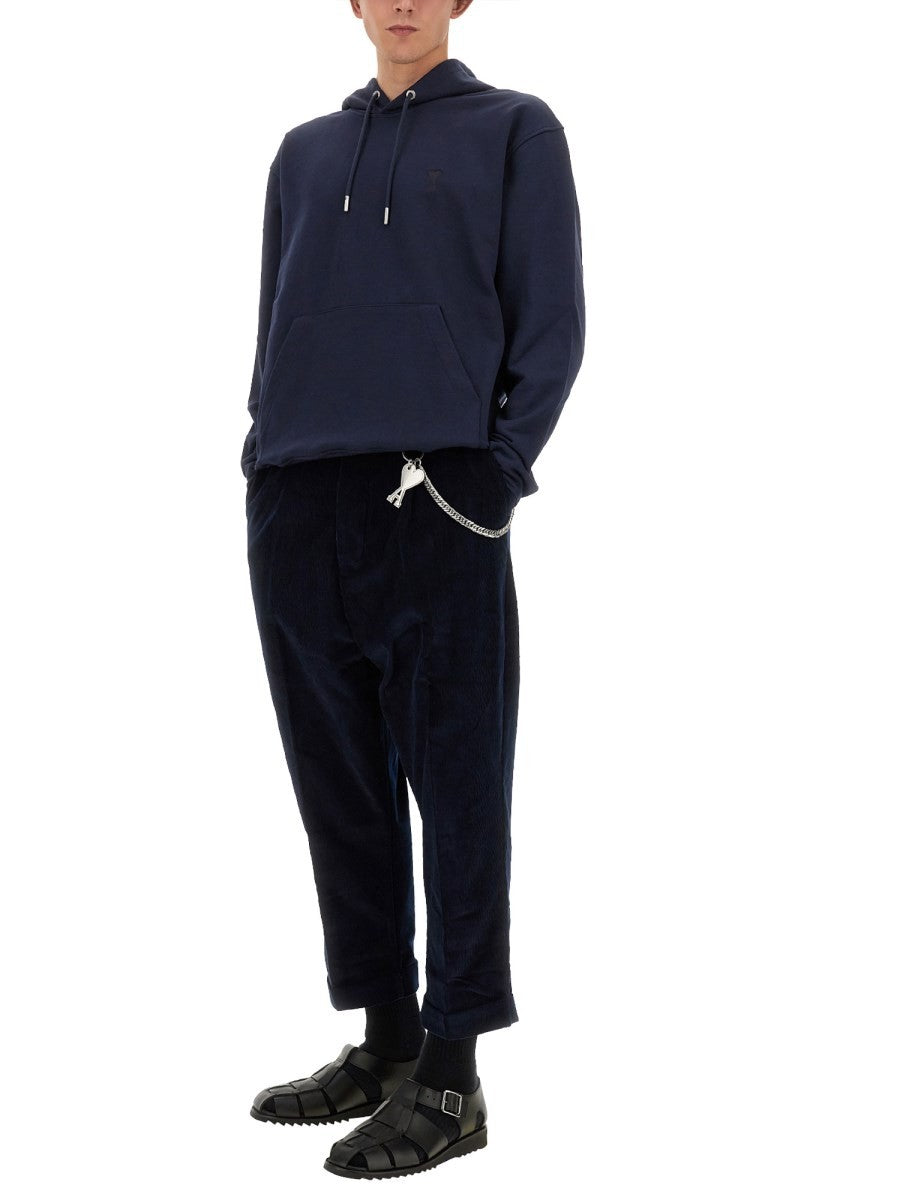 AMI PARIS CARROT FIT PANTS