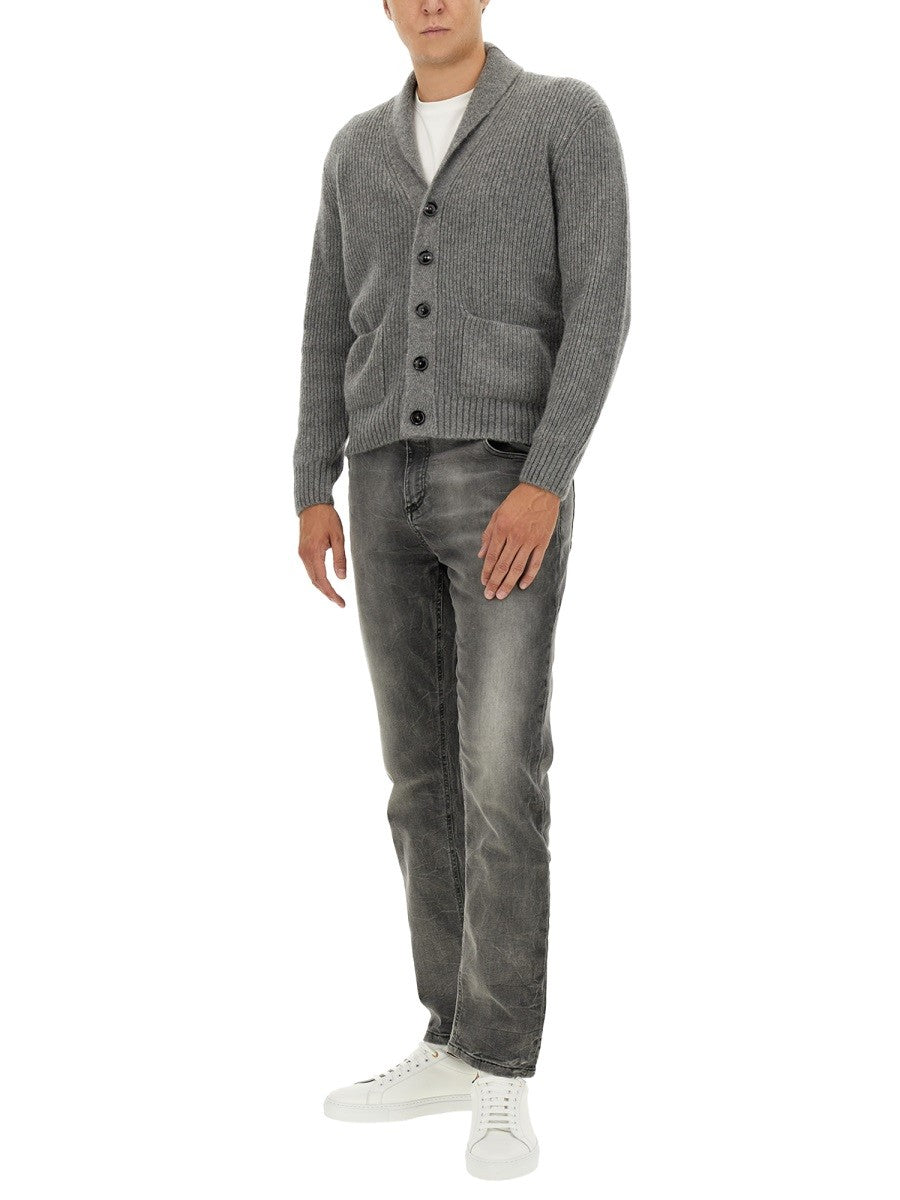 TOM FORD CASHMERE AND SILK CARDIGAN