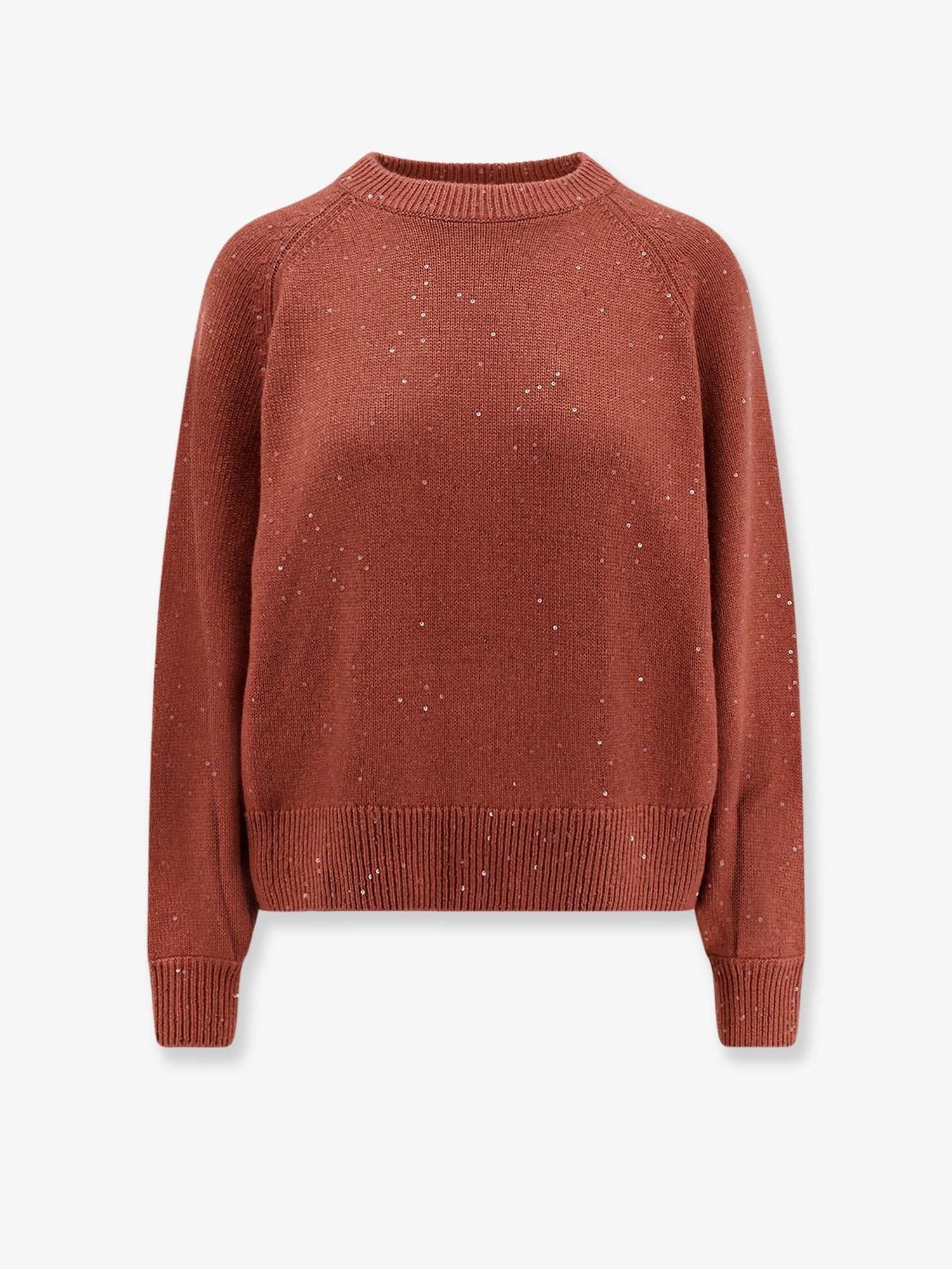 Brunello Cucinelli Cashmere and silk sweater with sequins