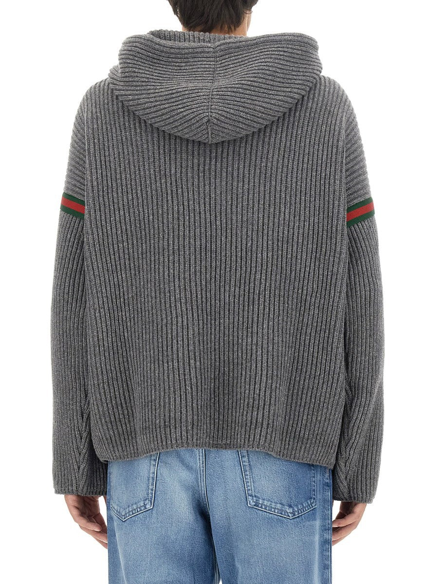 Gucci CASHMERE AND WOOL SWEATER