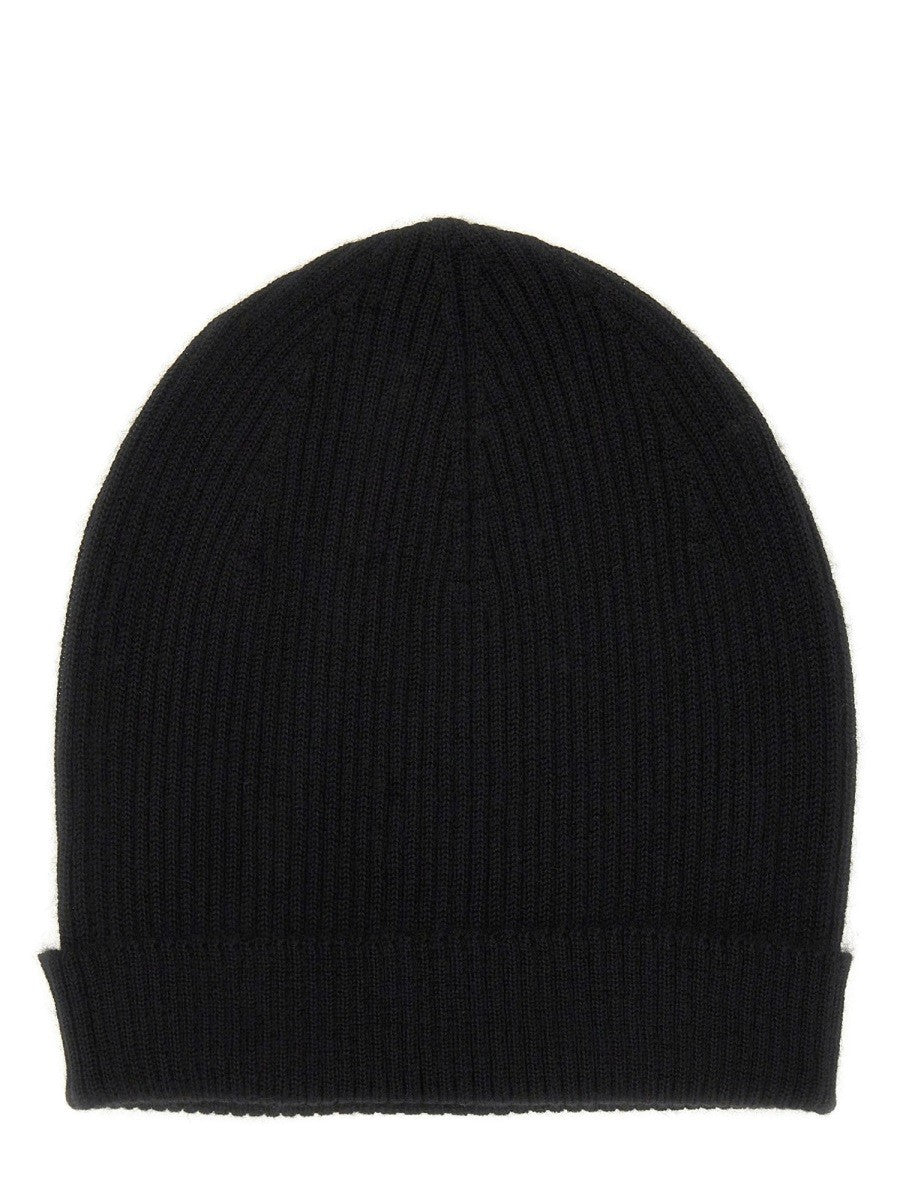 RICK OWENS CASHMERE BEANIE HAT