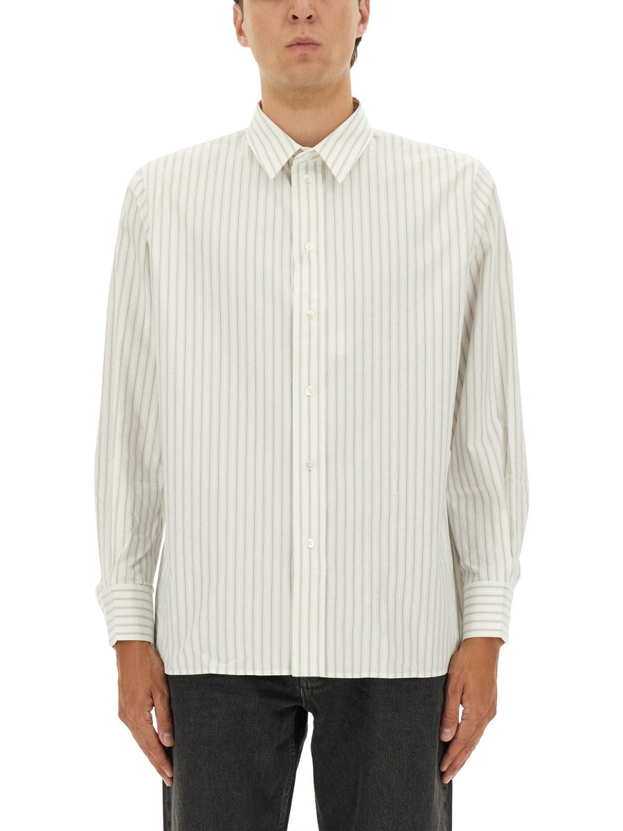 Saint Laurent CASSANDRE STRIPED SHIRT