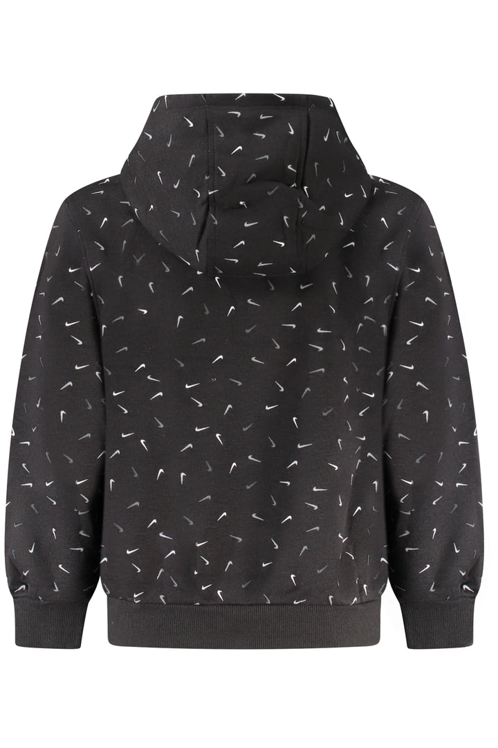 NIKE KIDS&#39; BLACK ZIP-UP SWEATSHIRT