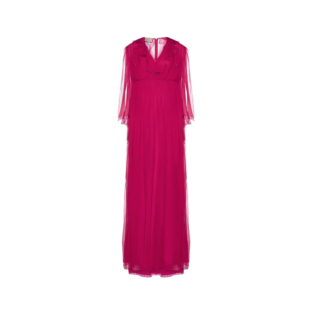 Gucci Silk Midi Dress
