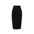 Alaia Wool Pencil Skirt