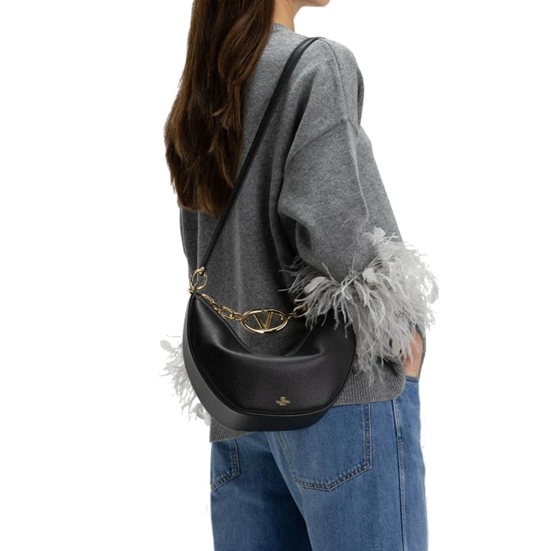 Valentino Garavani Vlogo Gate Shoulder Bag