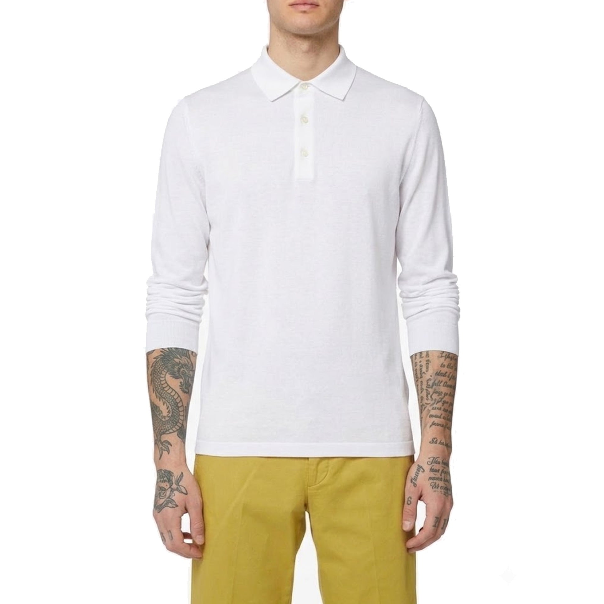 Herno Long Sleeve Polo Shirt – Siebentaschen