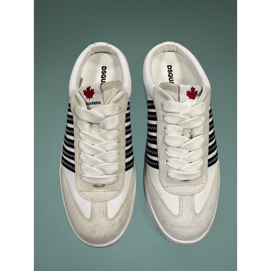 Dsquared2 Open Back Leather Sneakers