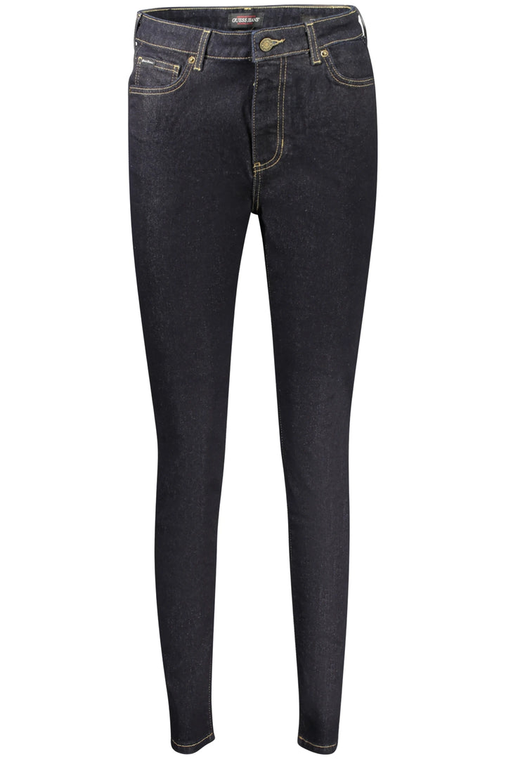 GUESS JEANS WOMEN&#39;S DENIM JEANS BLUE