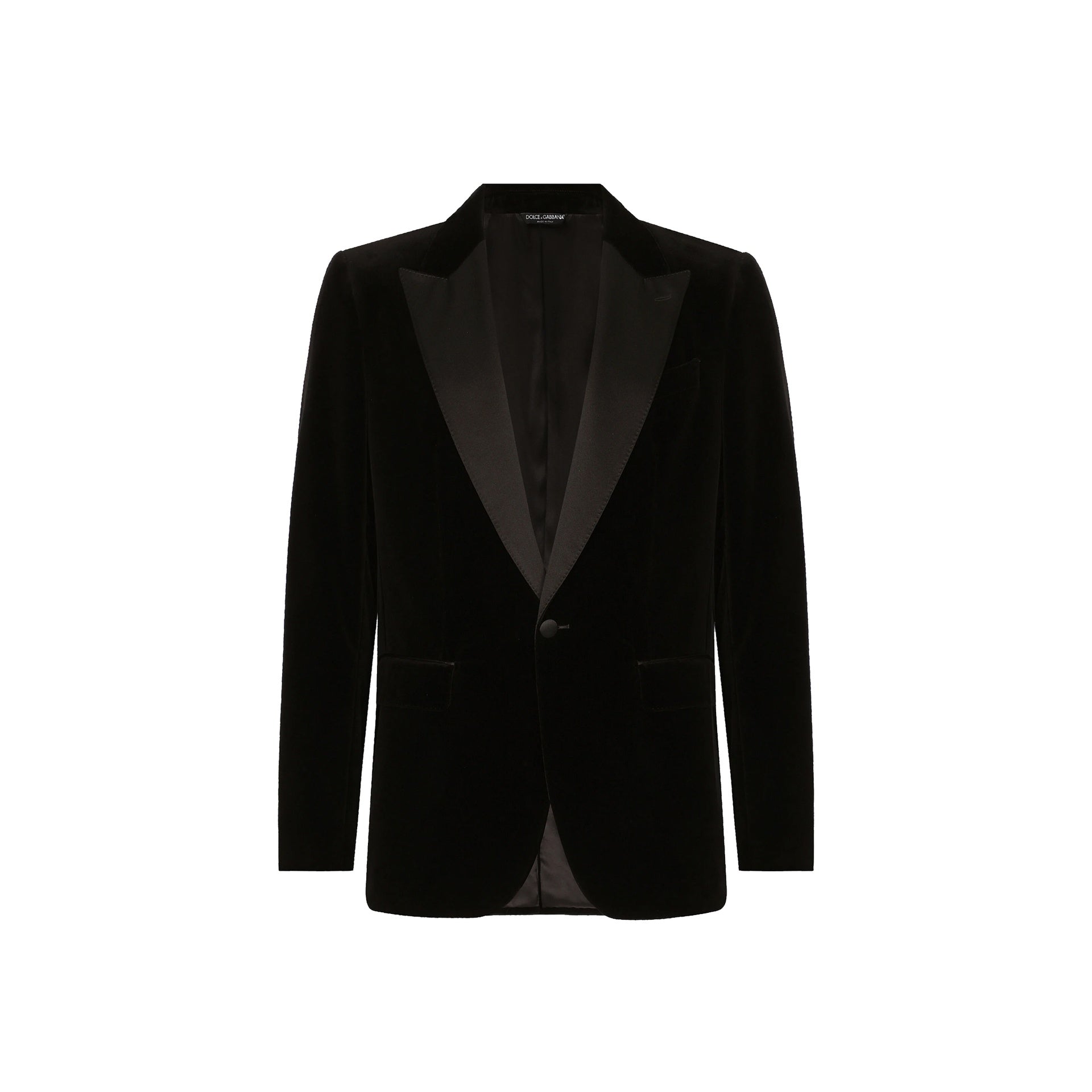 Dolce & Gabbana Tuxedo Velvet Jacket – Siebentaschen