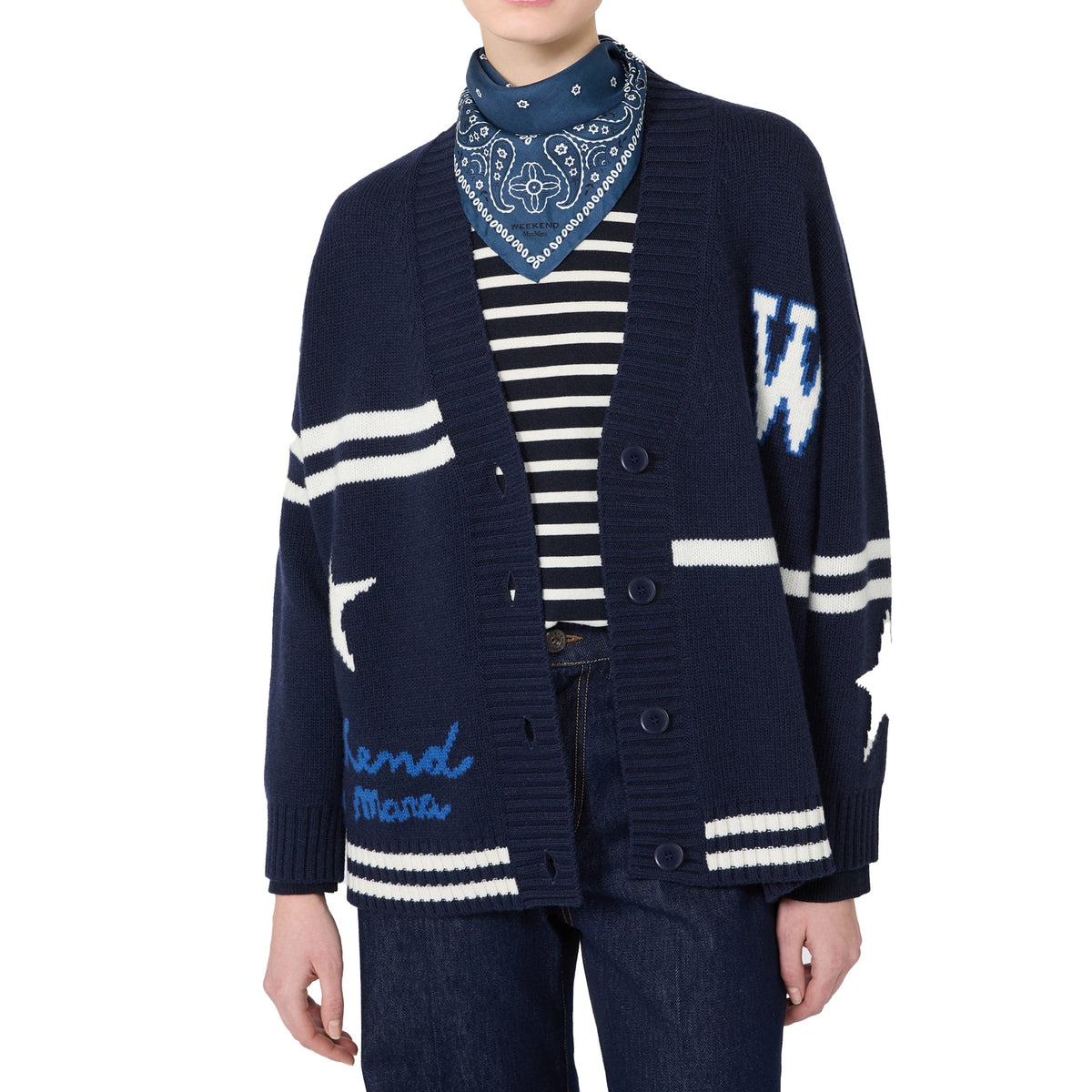 Max Mara Weekend Belgio Wool Cardigan