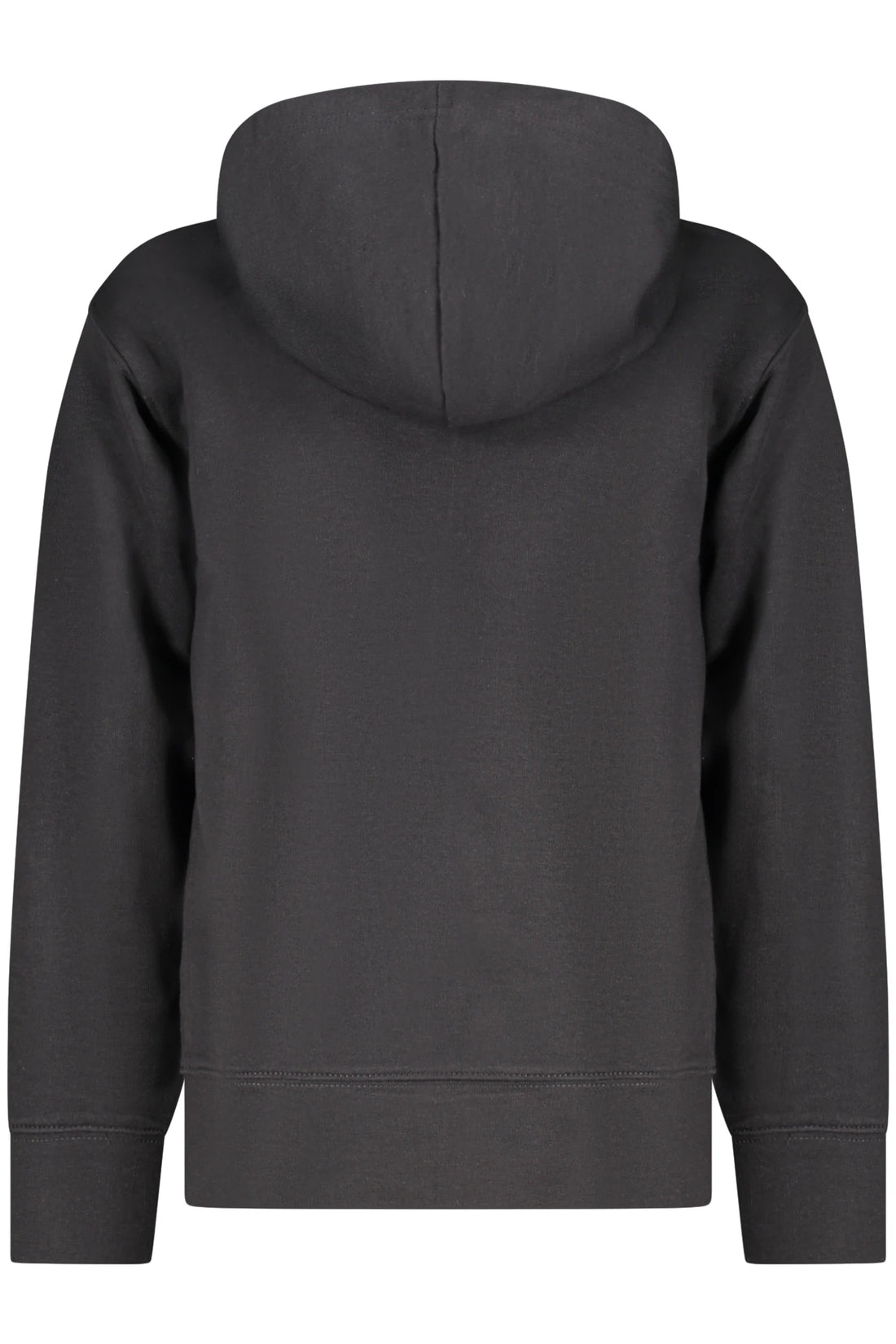 JORDAN KIDS  BLACK ZIP-UP SWEATSHIRT