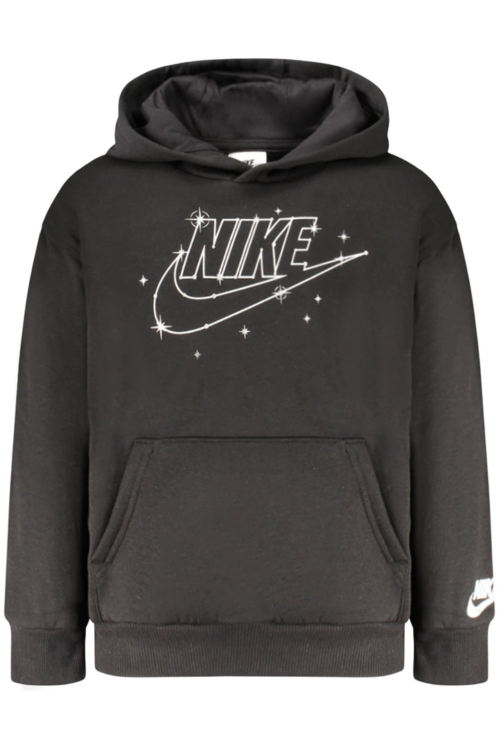 NIKE KIDS&#39; BLACK ZIP-UP SWEATSHIRT