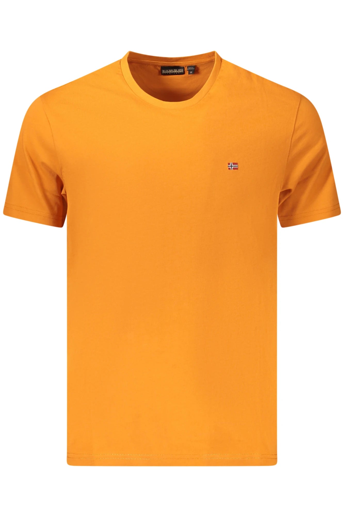 NAPAPIJRI MEN&#39;S SHORT-SLEEVE T-SHIRT ORANGE