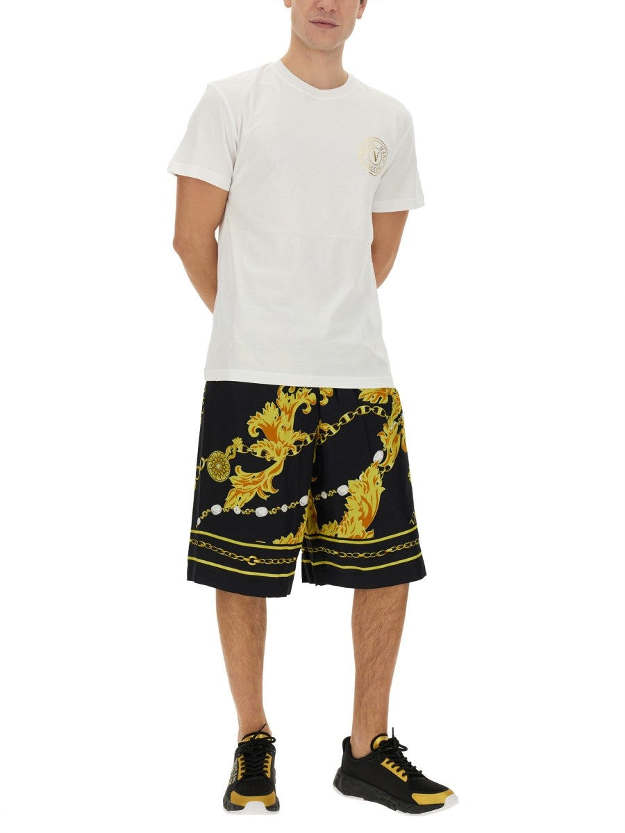 Versace Jeans Couture "CHAIN COUTURE" BERMUDA SHORTS