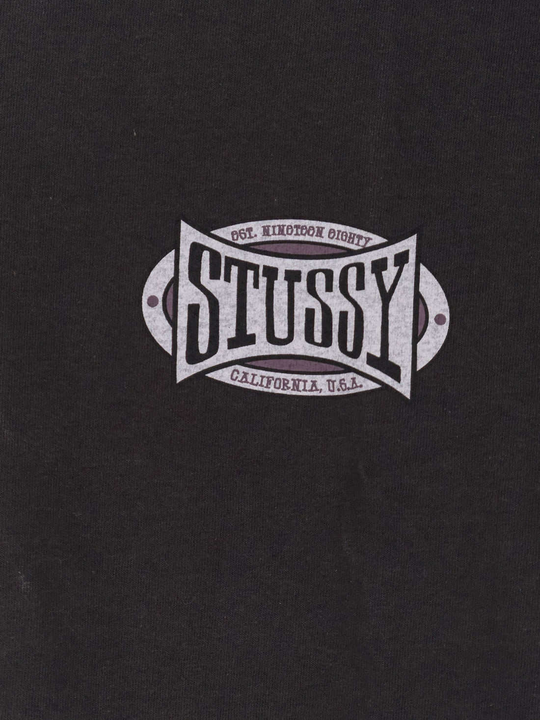 STUSSY Champion Oval cotton t-shirt