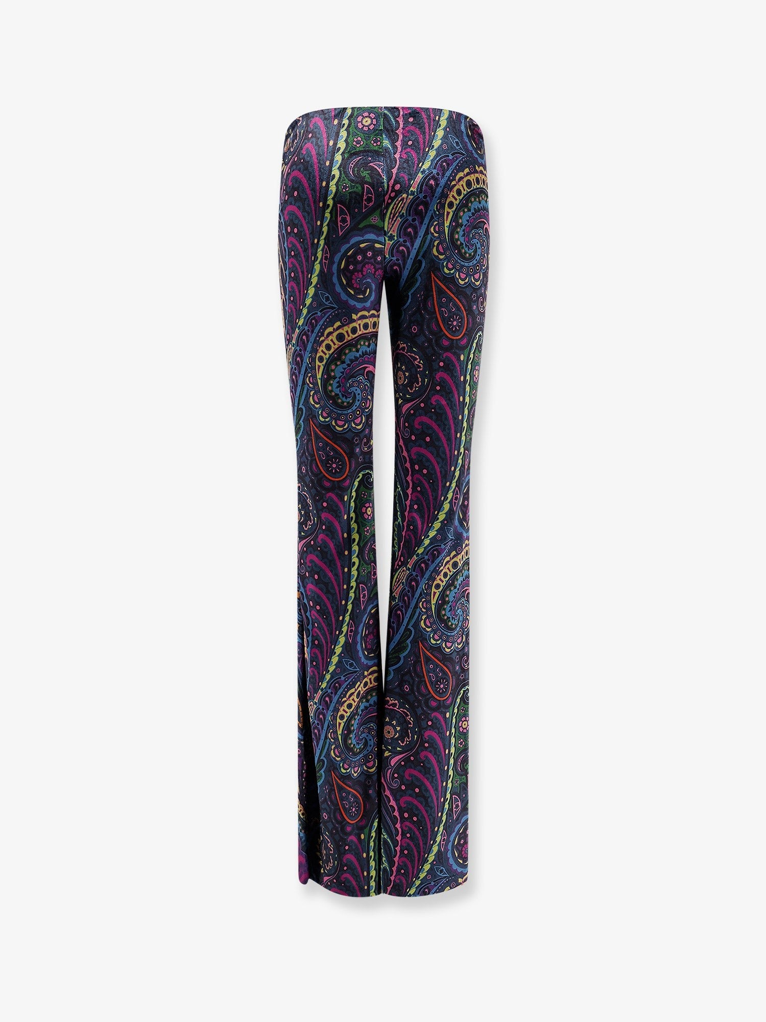 Etro Chenille trousers with multicolor print