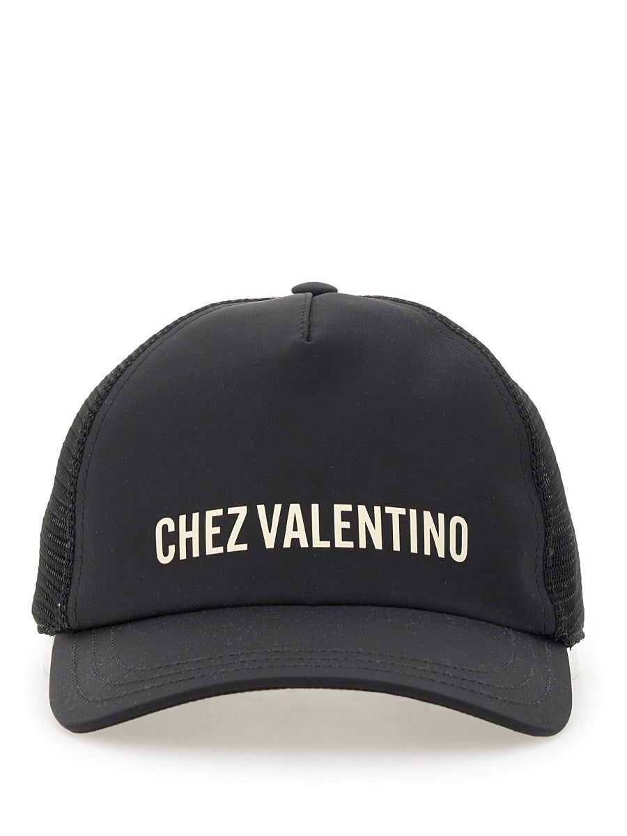 Valentino Garavani "CHEZ VALENTINE" BASEBALL HAT