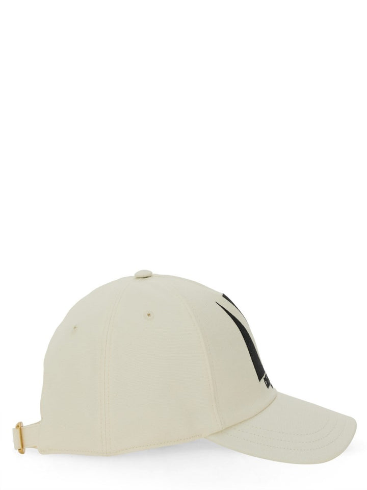 Valentino Garavani "CHEZ VALENTINO" EMBROIDERED BASEBALL CAP