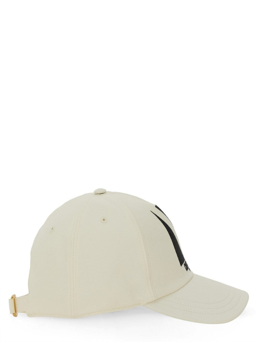 Valentino Garavani "CHEZ VALENTINO" EMBROIDERED BASEBALL CAP