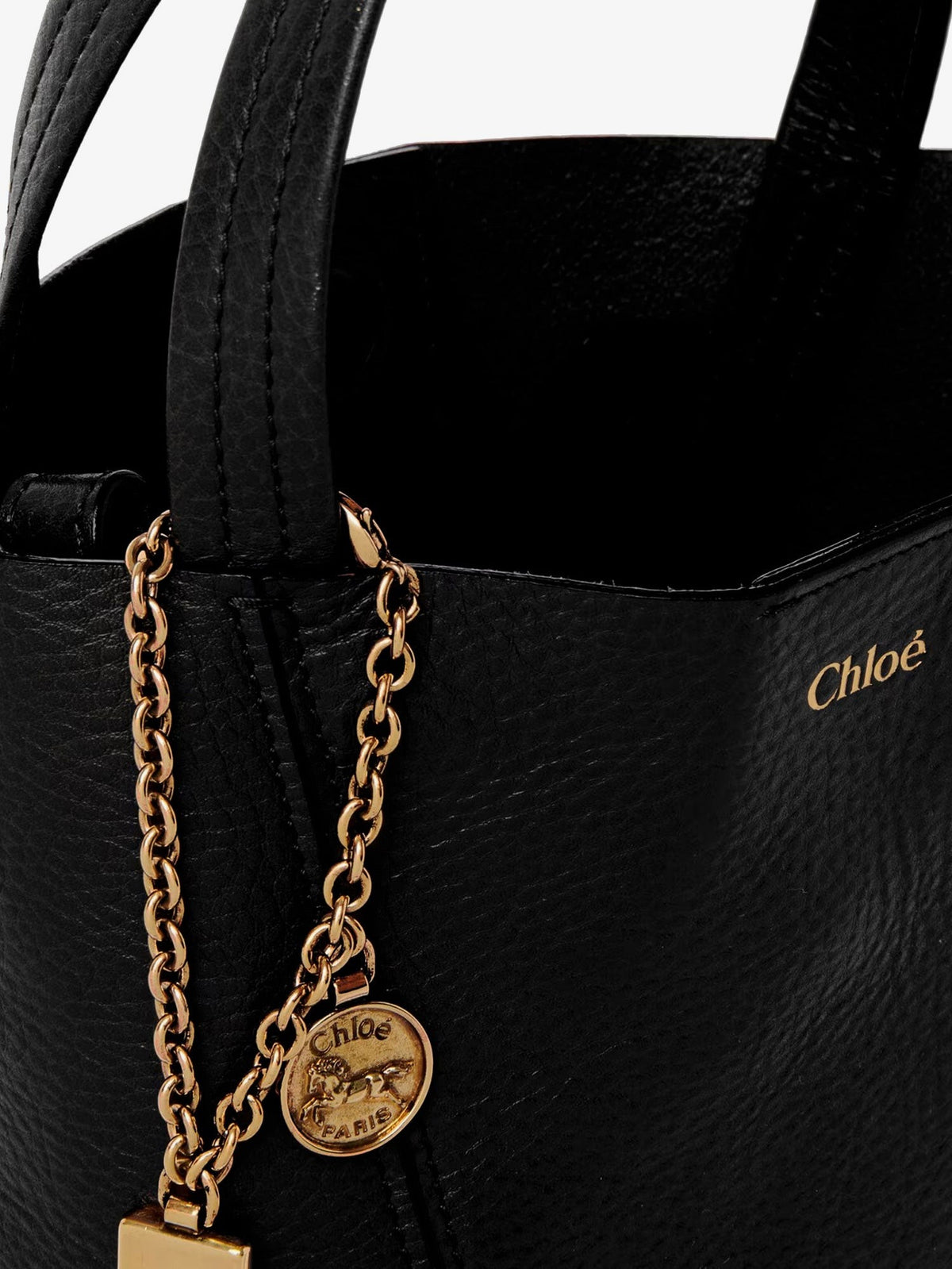 Chloé Spin Handbag Black