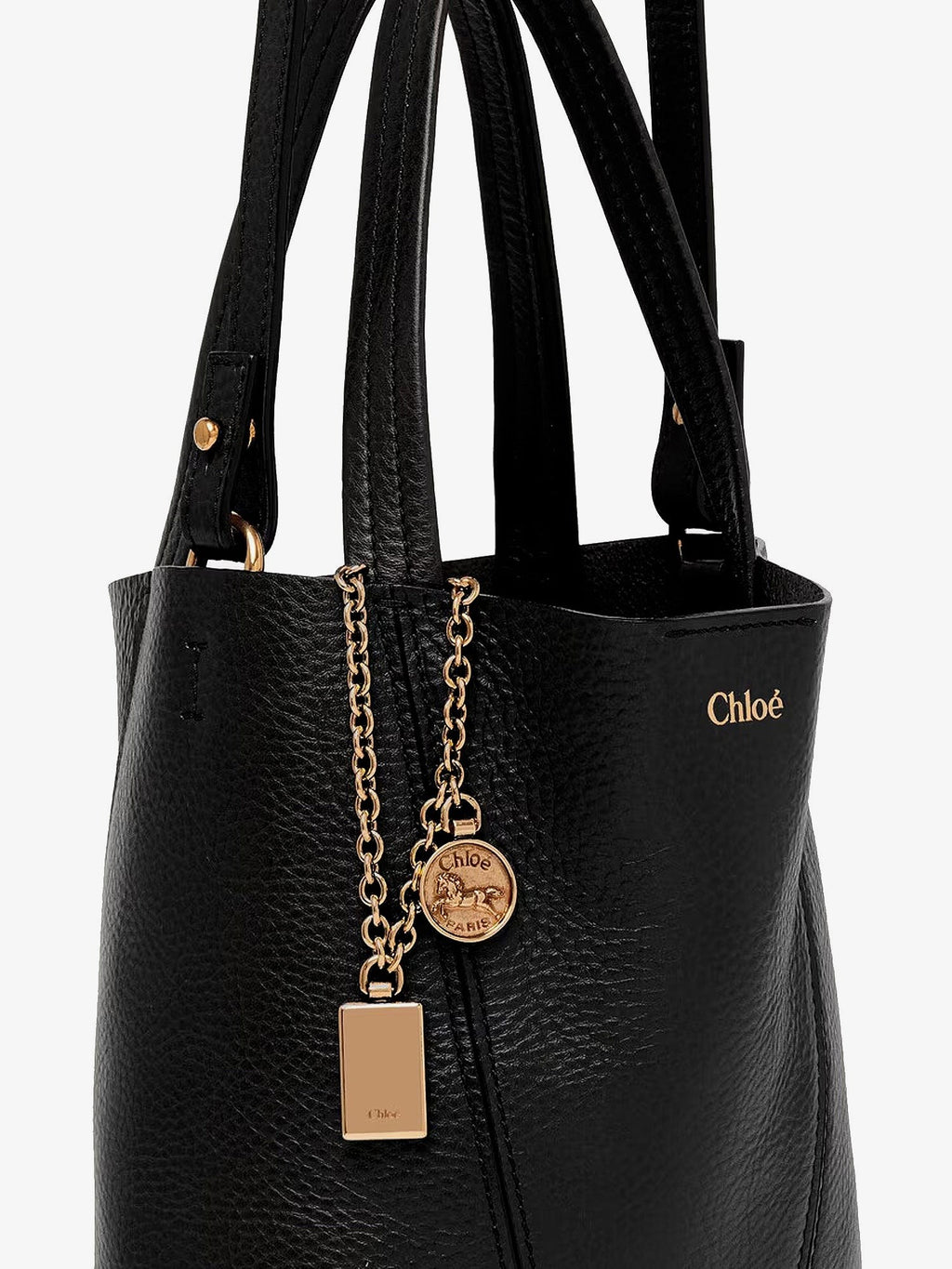 Chloé Spin Handbag Black
