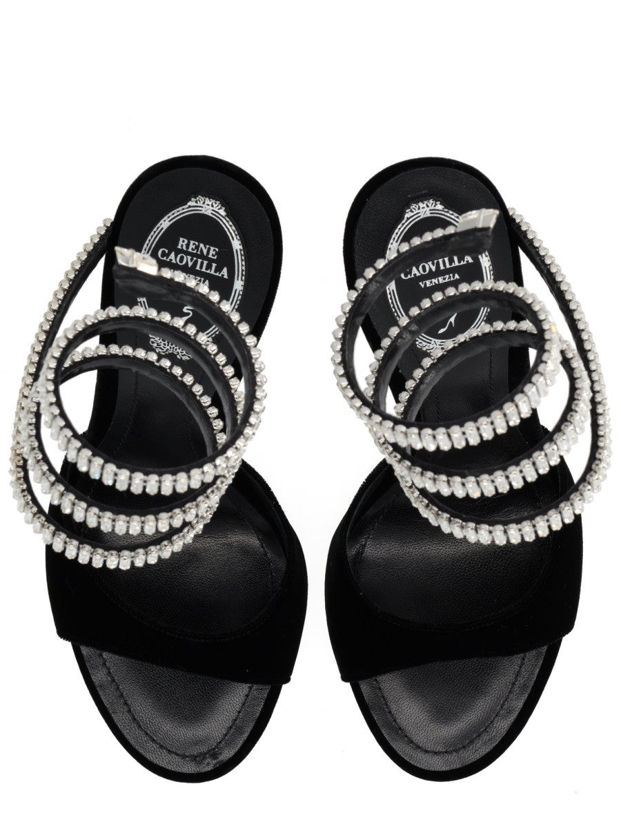 RENE CAOVILLA "CLEO SPARK" SANDAL