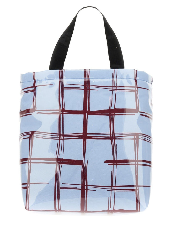 Marni COATED CANVAS TOTE BAG