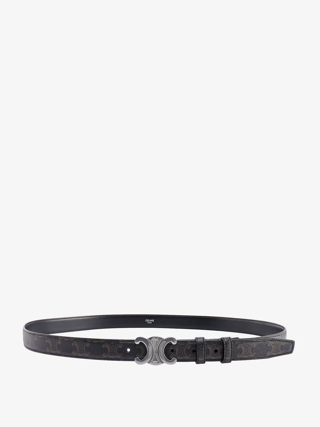 Celine Coated Triomphe canvas belt