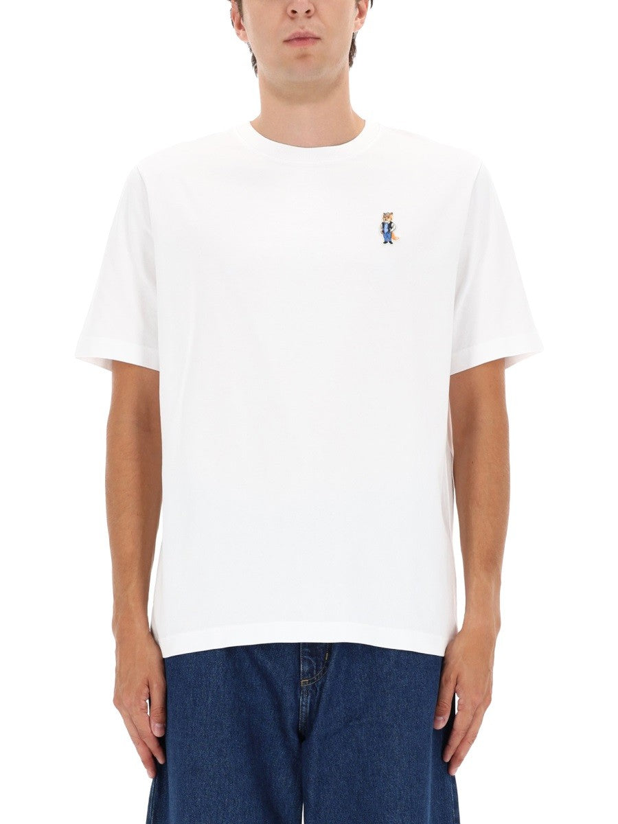 Maison Kitsune "COMFORT DRESSED FOX" T-SHIRT