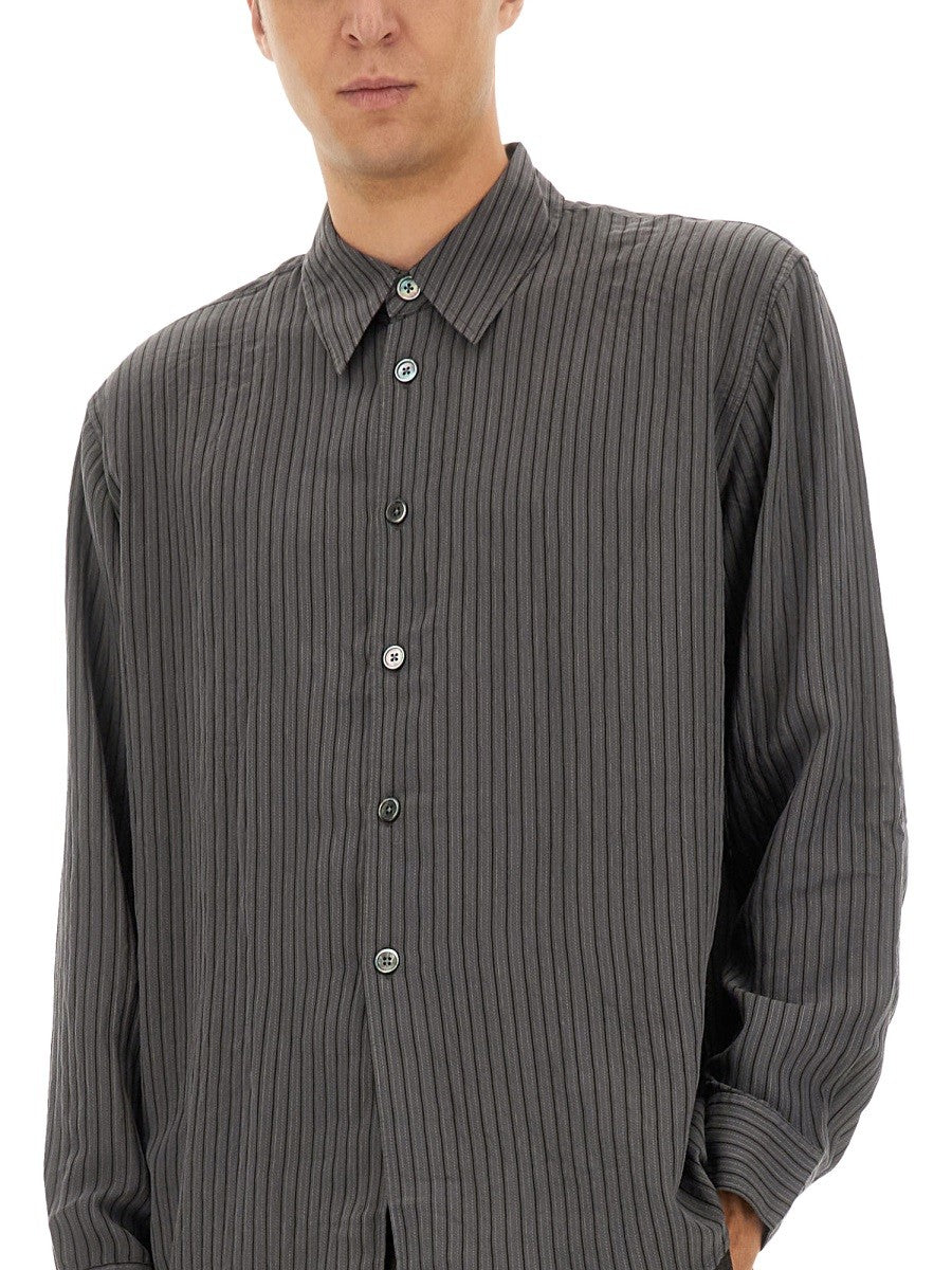 Our Legacy CONTRASTING STRIPED SHIRT