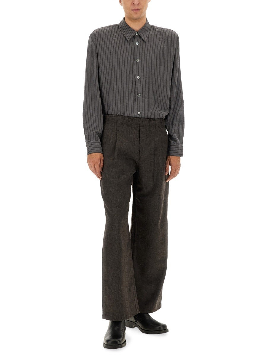 Our Legacy CONTRASTING STRIPED SHIRT