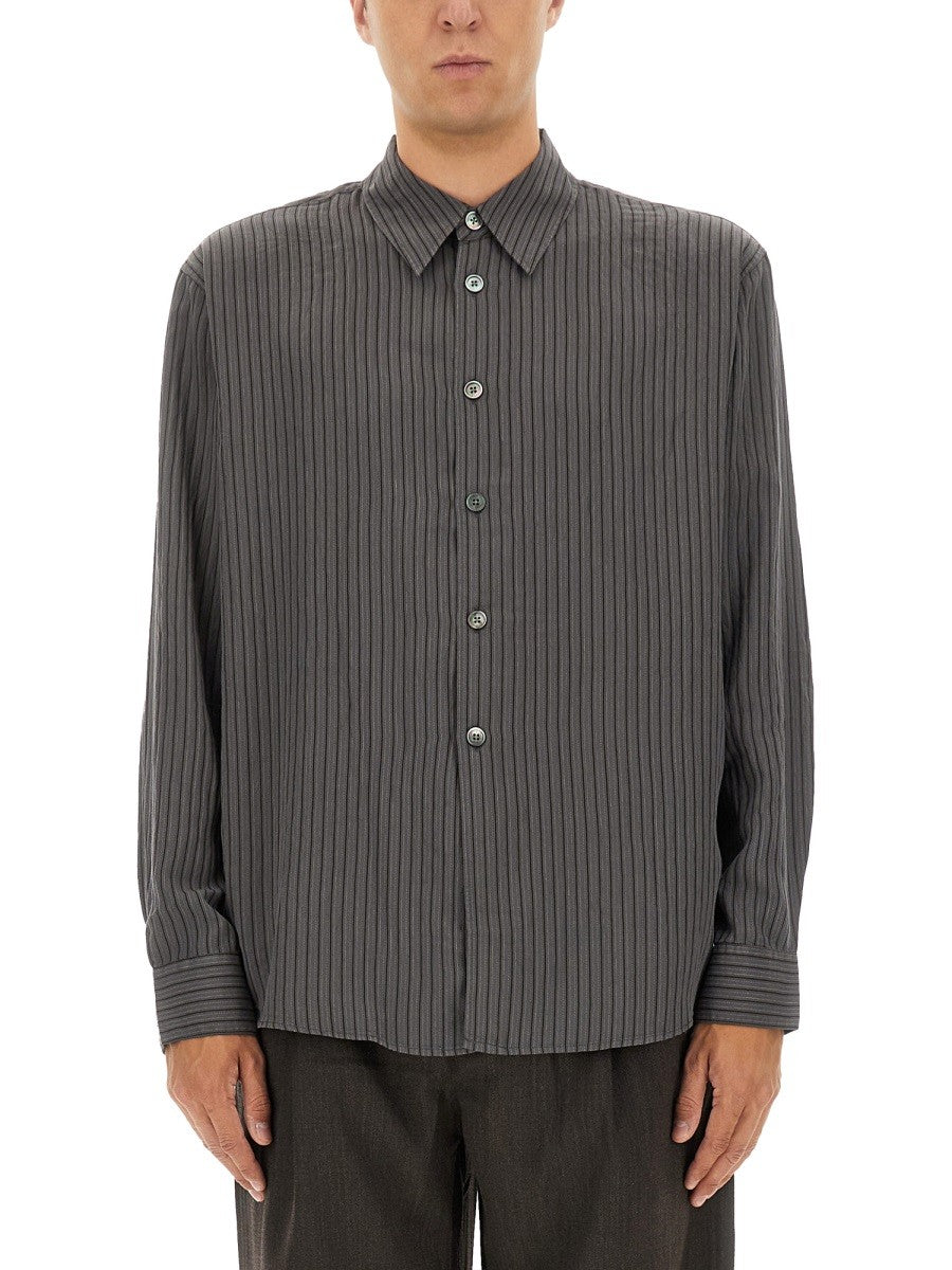 Our Legacy CONTRASTING STRIPED SHIRT