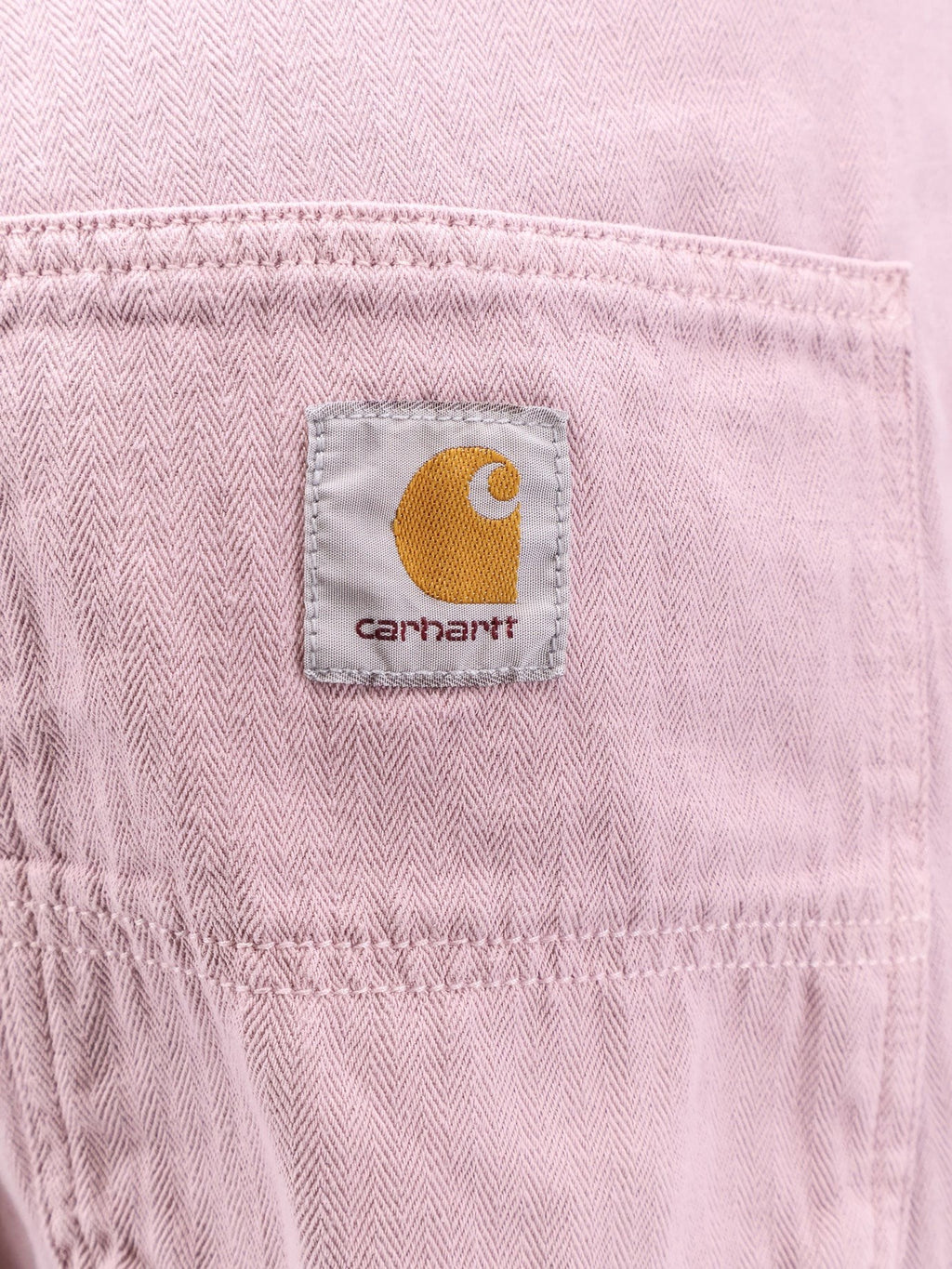 Carhartt Wip Cooper herringbone cotton and linen shorts