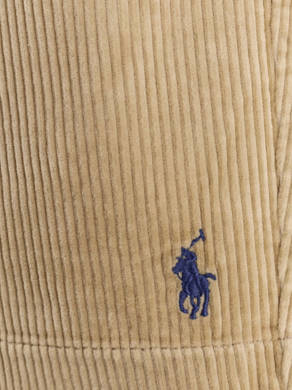 Polo Ralph Lauren Corduroy bermuda shorts with logo embroidery