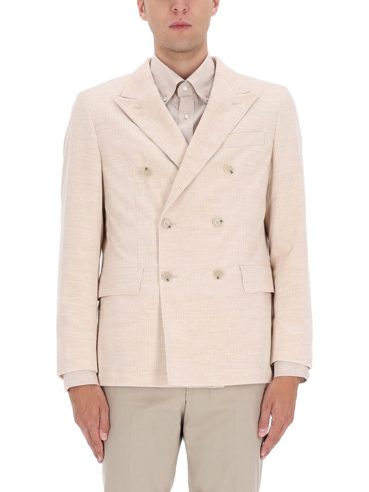 BOSS CAMEL CORDUROY BLAZER