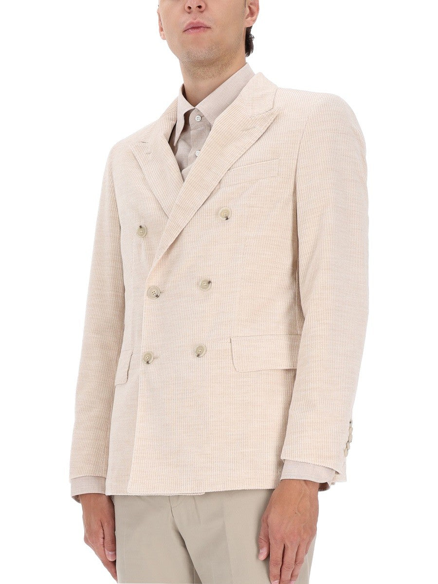 BOSS CAMEL CORDUROY BLAZER