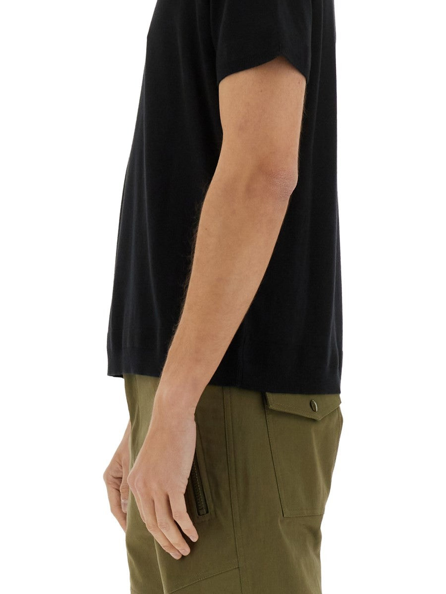 Moncler COTTON AND SILK KNIT