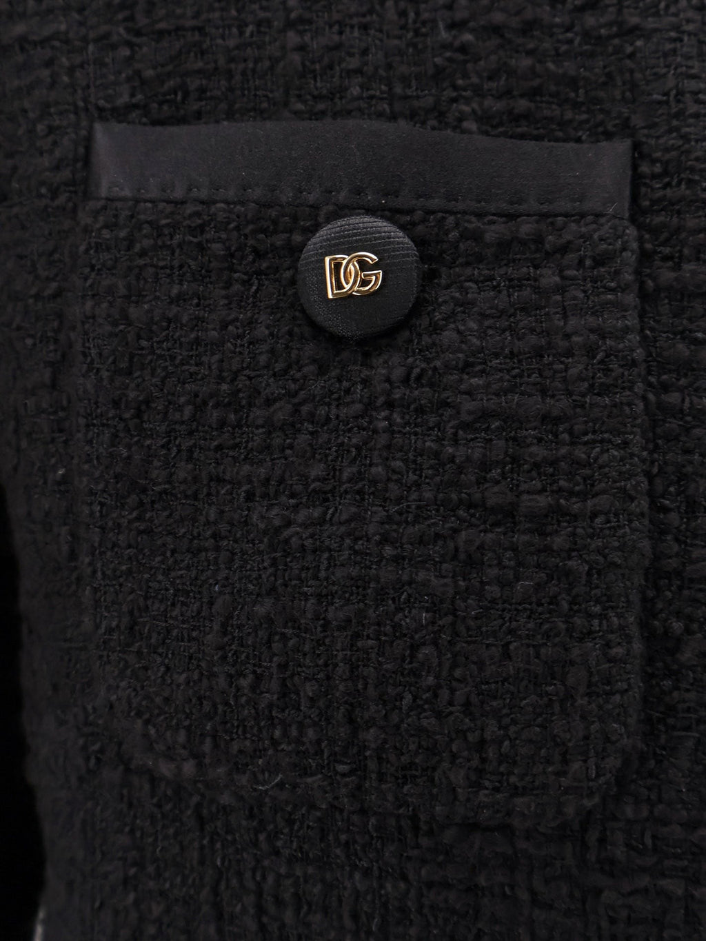 Dolce & Gabbana Cotton and viscose blazer with animalier print lining