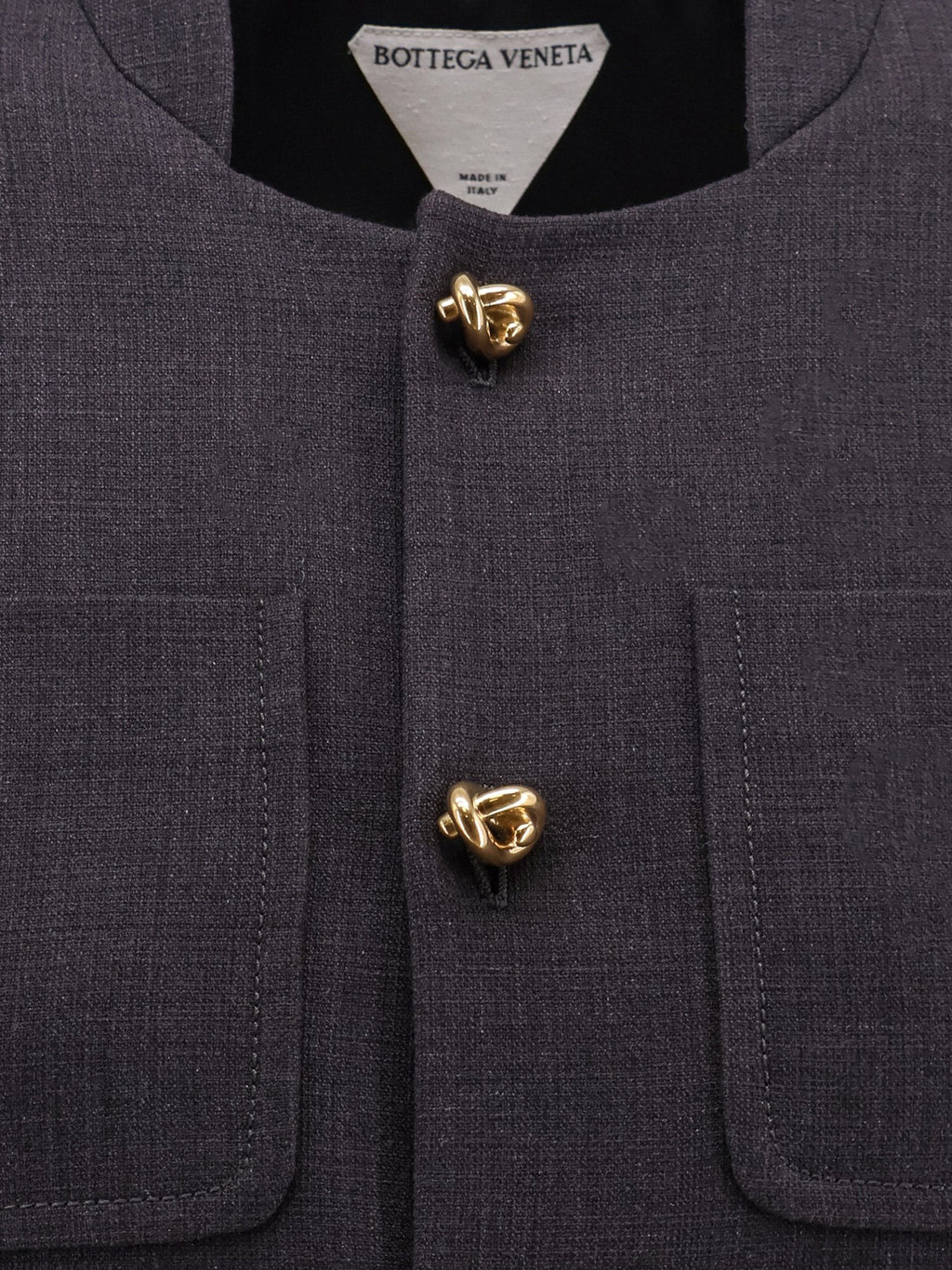 Bottega Veneta Cotton and viscose blazer with Knots detail